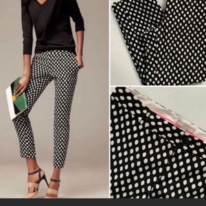 Banana Republic Silky Polka Dot Pants